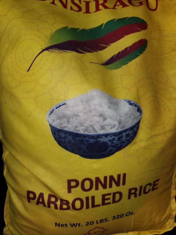 Ponni parboiled rice
